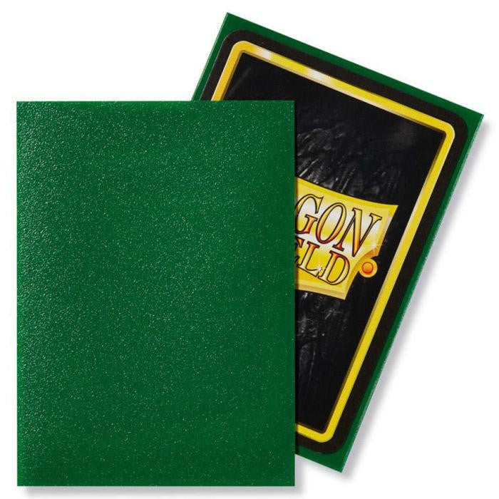 Arcane Tinman Dragon Shields: (100) Matte Emerald